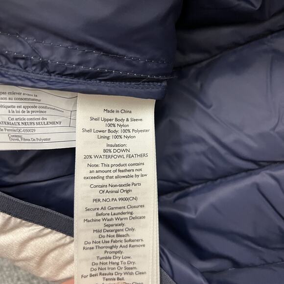 Eddie Bauer Pullover Jacket Womens Large Down Insulated Puffer Outdoor Coat - Picture 5 of 8